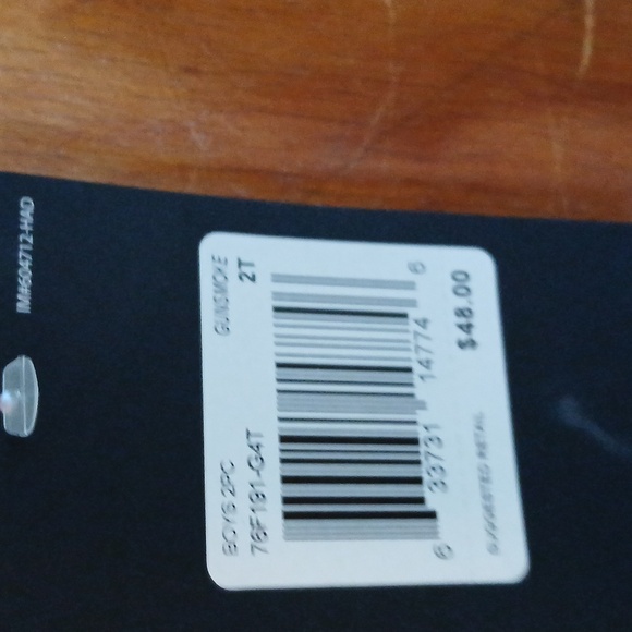 Nike set boys 2t gunsmoke Grey jacket, pants - Picture 2 of 4